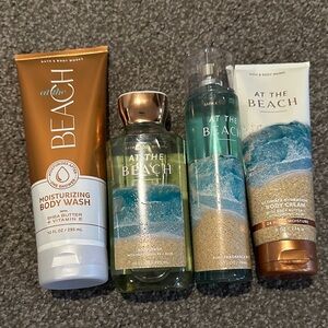 Bath & Body Works At The Beach Full Size Body Care Set